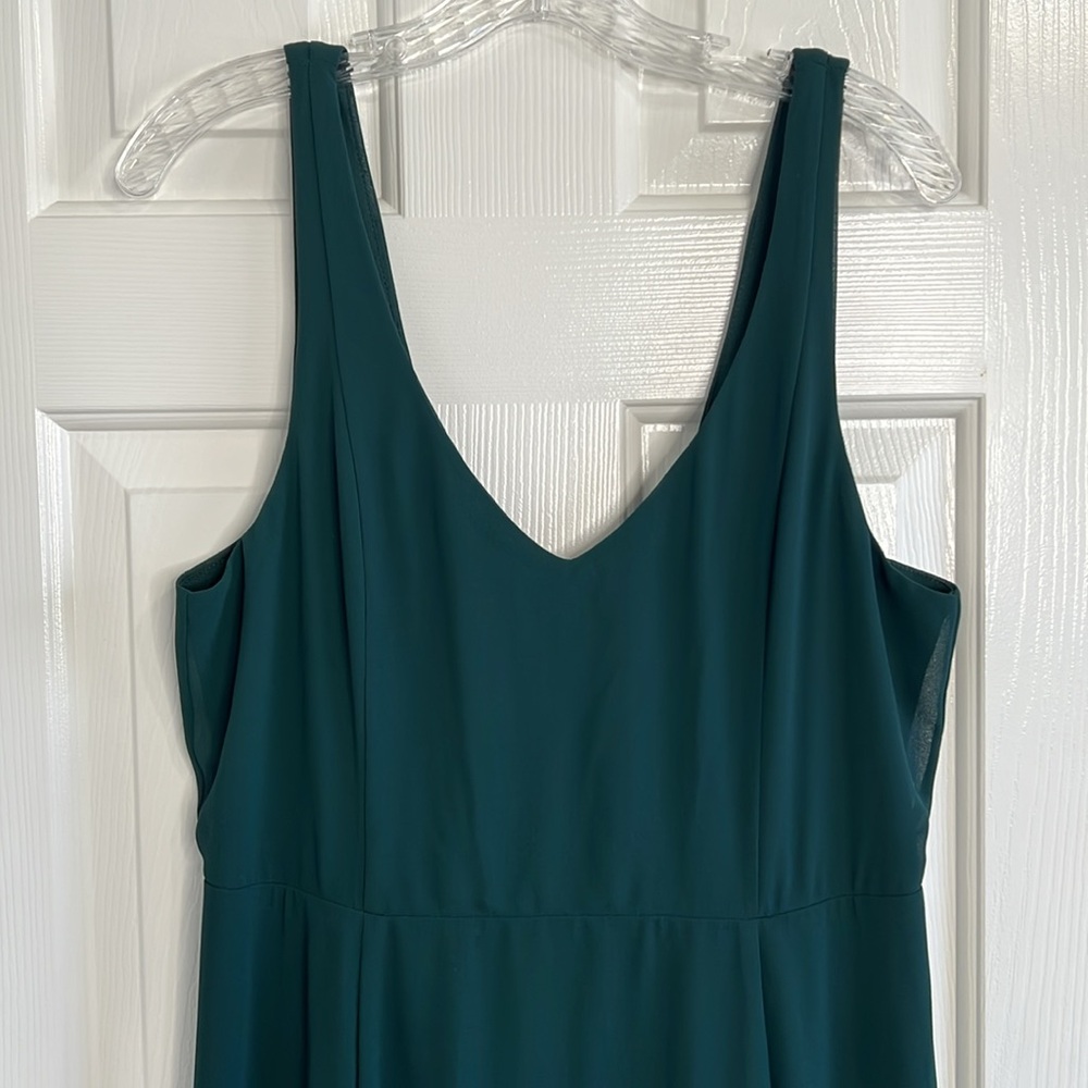 Show Me Your MuMu Teal Maxi Dress - Picture 5 of 14